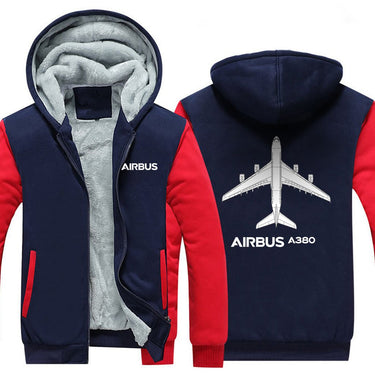 AIRBUS A380 DESIGNED ZIPPER SWEATERS THE AV8R